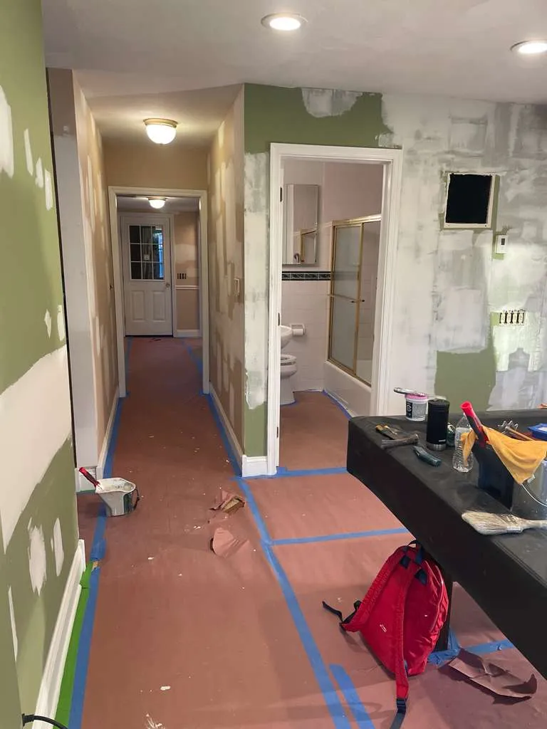 Exterior painting project in Connecticut